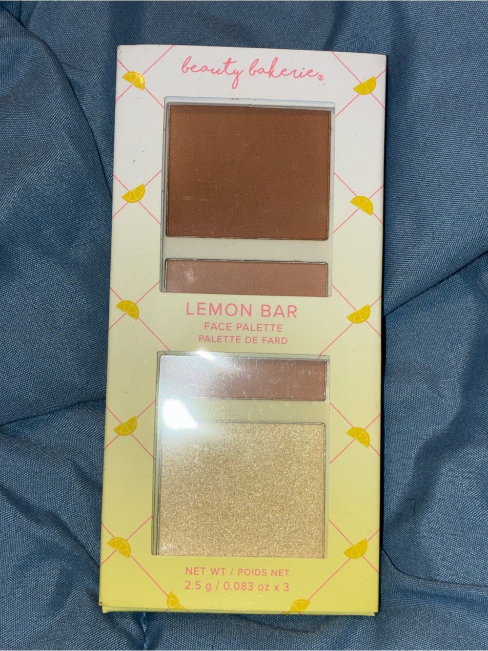 Beauty Bakerie Lemon Bar Face Palette — Brown & Gold Shades